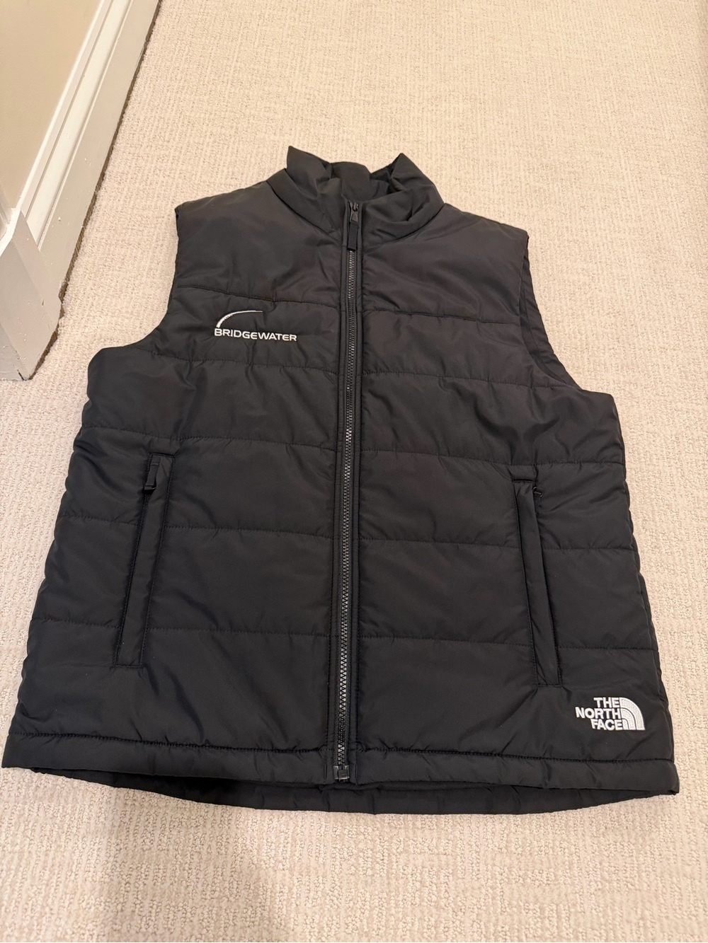 The North Face Black Quilted Insulated Vest